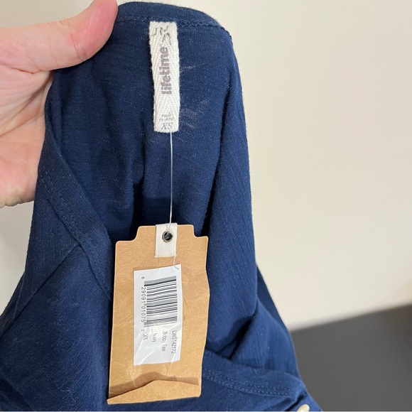 NWT Lifetime 100% Cotton Button Pocket T-Shirt - Picture 5 of 9